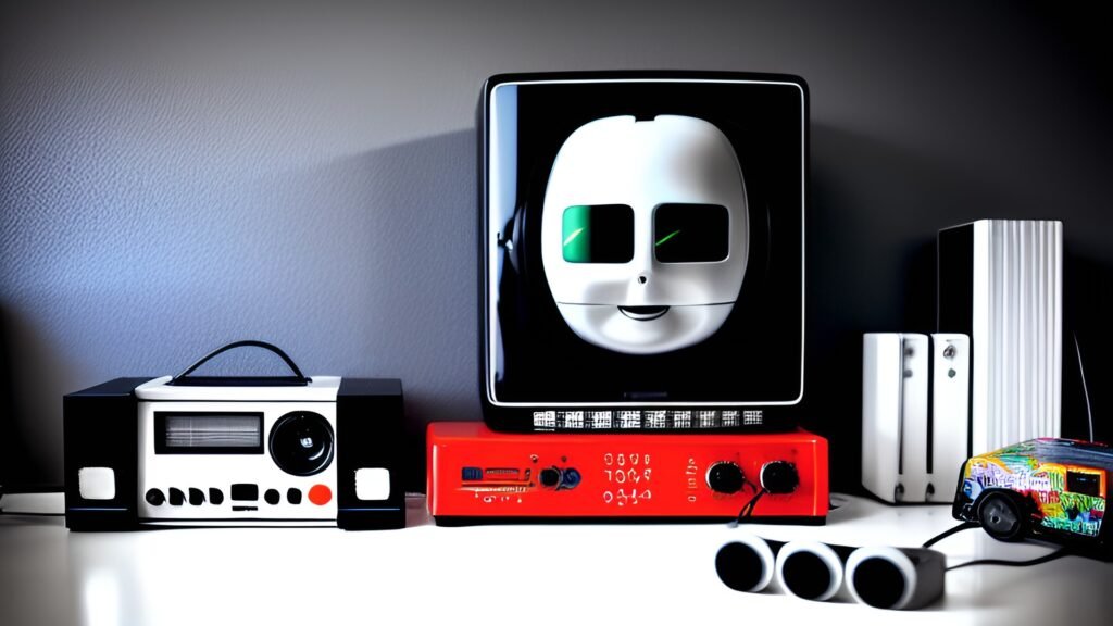 AI components on desk