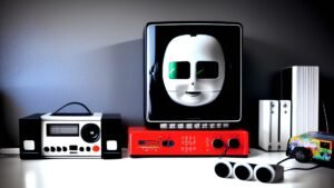 AI components on desk